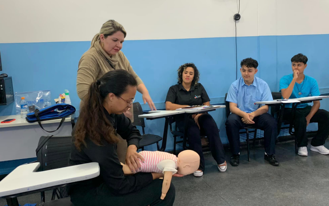 Guarda Mirim de Suzano e Clariant promovem curso de Primeiros Socorros para colaboradores e adolescentes