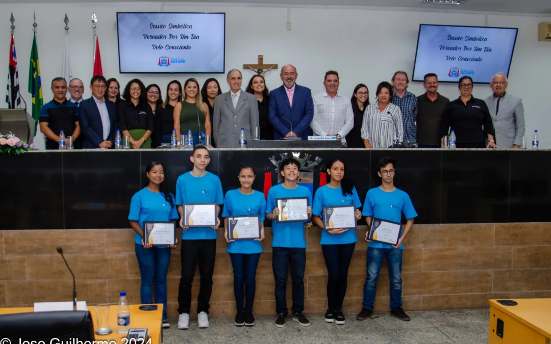 Encerramento do Projeto Voto Consciente na Guarda Mirim de Suzano: Jovens são Diplomados em Sessão Simbólica na Câmara Municipal